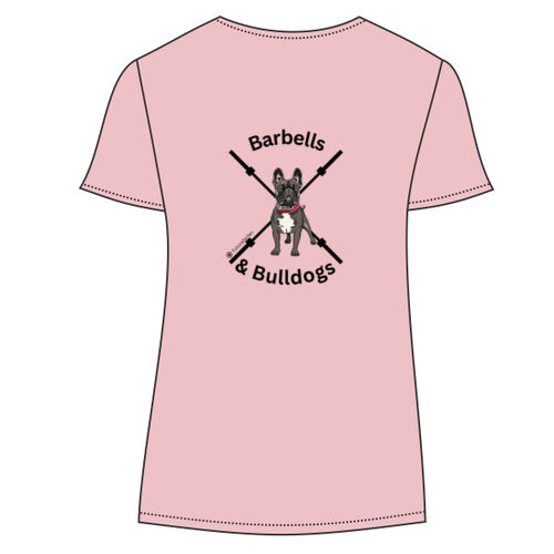Barbells & Bulldogs - Women Oversized Tee Thumbnail